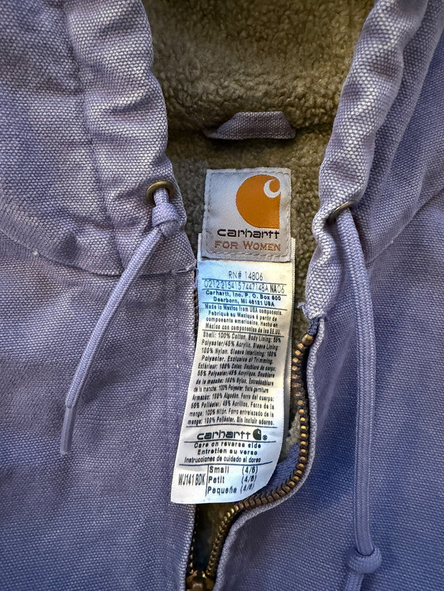 MAGENTA PURPLE HOODED DETROIT