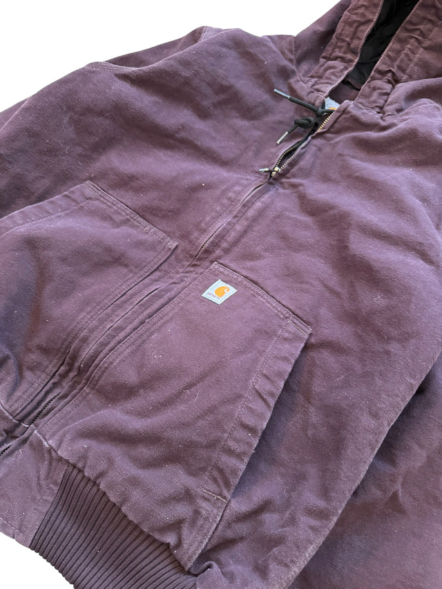 WINE CARHARTT ACTIVE JACKET
