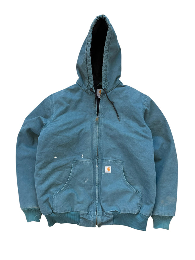 TEAL BLUE CARHARTT JACKET