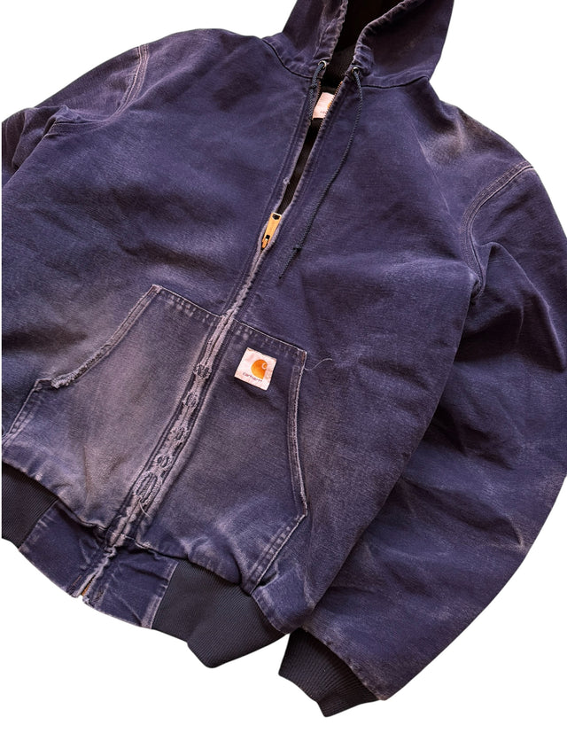 MIDNIGHT NAVY HONEYCOMBED CARHARTT JACKET