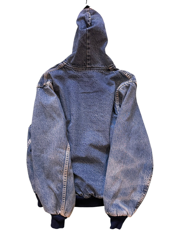 RED PLAID DENIM CARHARTT JACKET