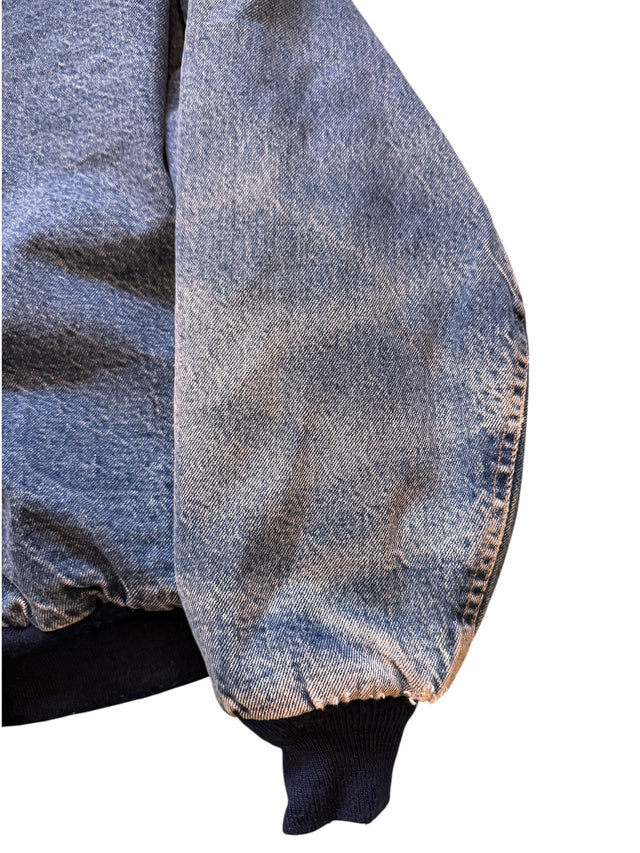 RED PLAID DENIM CARHARTT JACKET