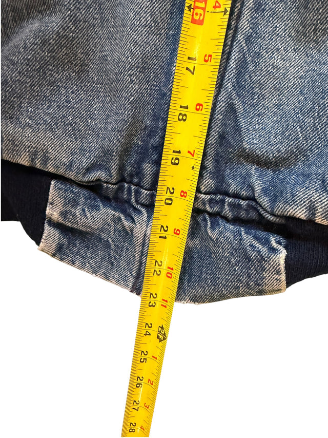 RED PLAID DENIM CARHARTT JACKET