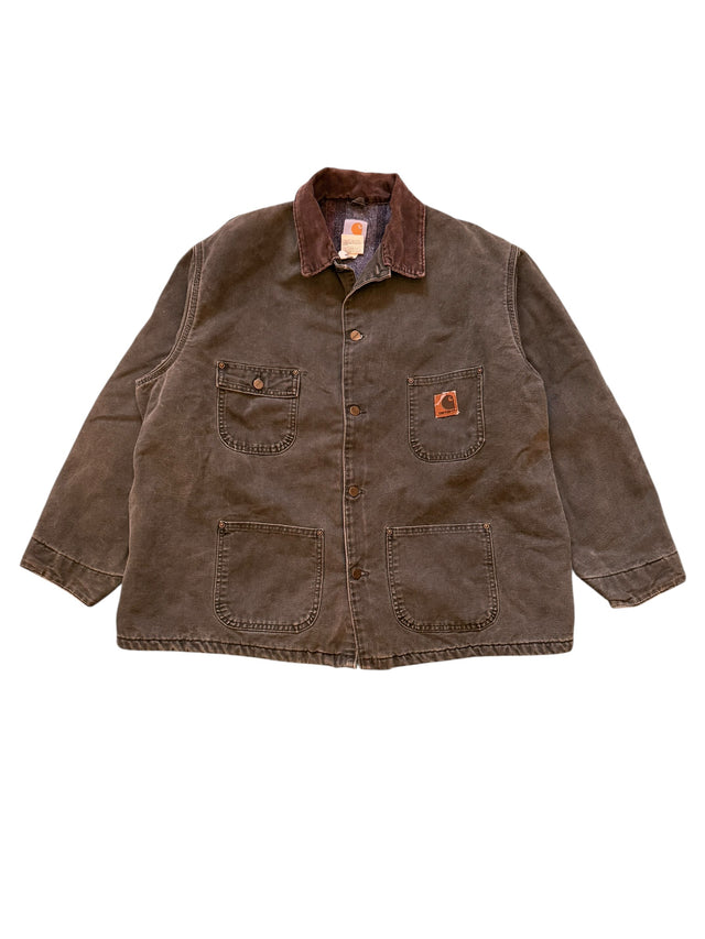 MOSS GREEN CARHARTT CHORE JACKET