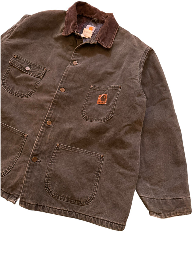 MOSS GREEN CARHARTT CHORE JACKET