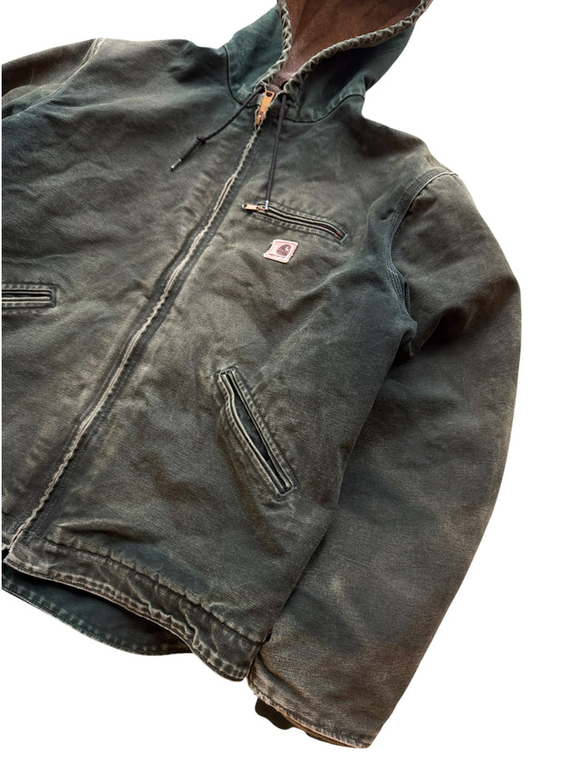 SPRUCE GREEN SHERPA DETROIT JACKET