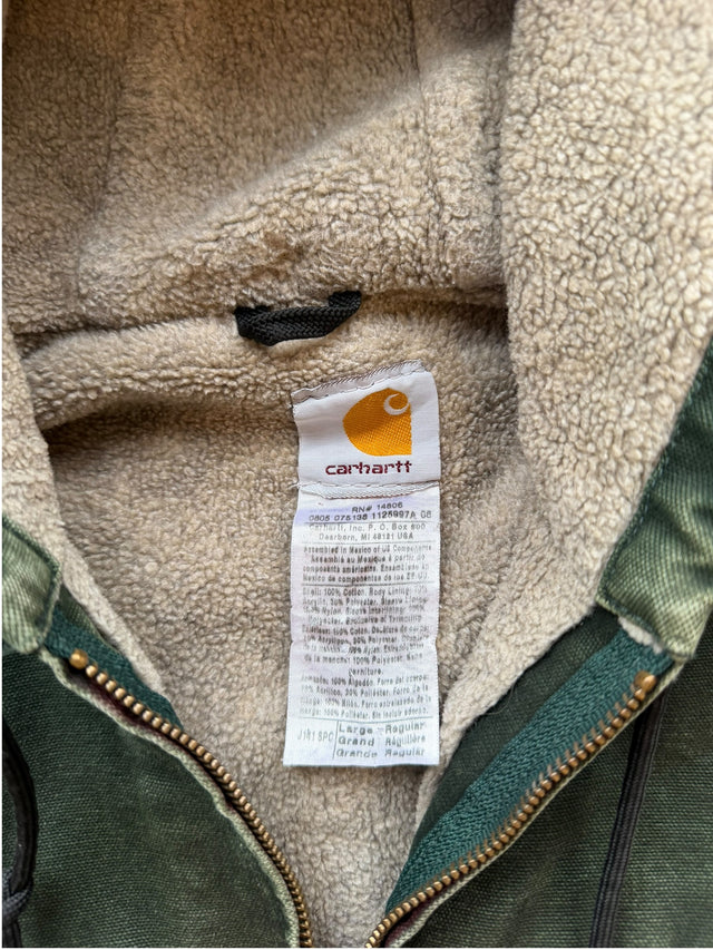 SPRUCE GREEN SHERPA DETROIT JACKET