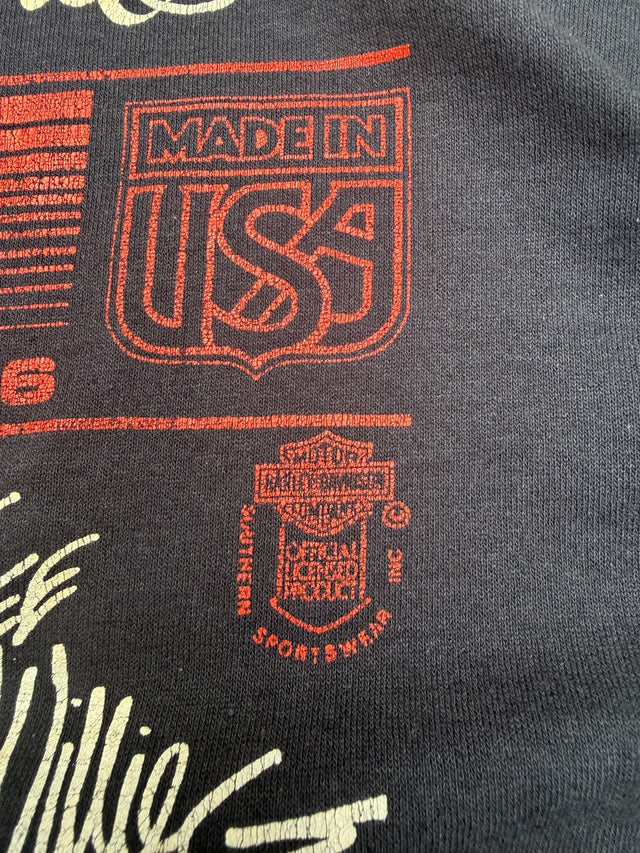 1986 Faded Harley Davidson Daytona Bike Week Tee