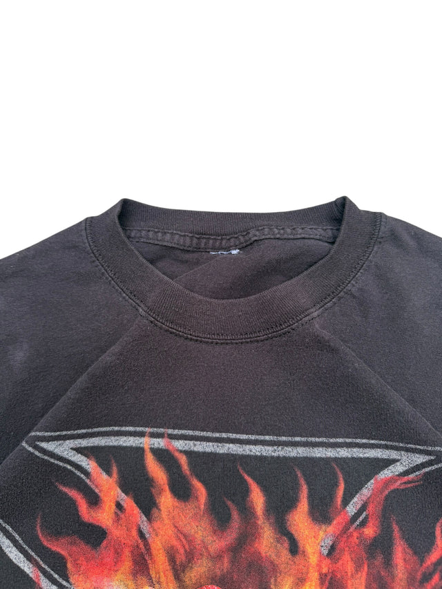 2003 Choppers Cross Flame Laconia Tee
