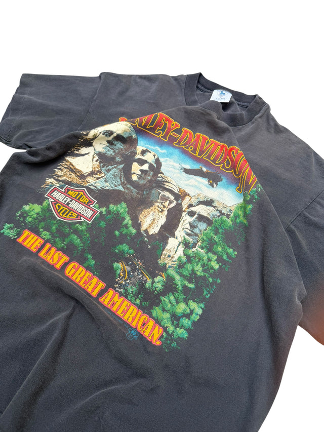 1988 Faded Harley Davidson Mount Rushmore T-Shirt