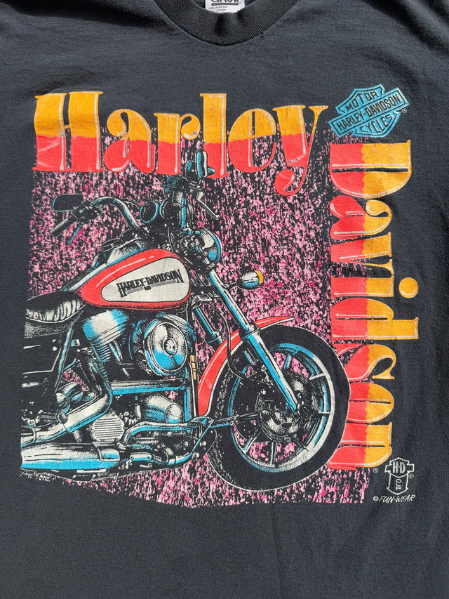 1994 Faded Harley Davidson Neon Colored