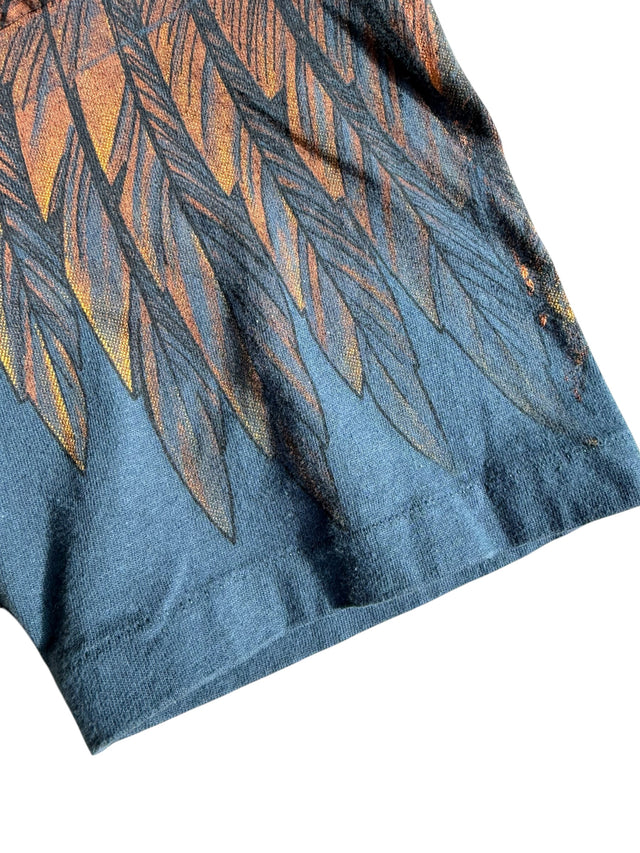 Vintage Navy Harley Davidson All-Over Eagle Tee