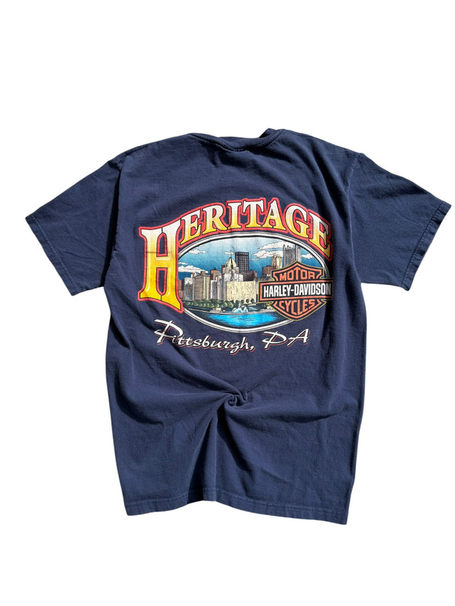 Vintage Harley Davidson Fathead Engine Tee