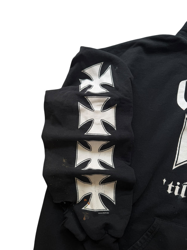 2002 Distressed Choppers Til You Die Hoodie