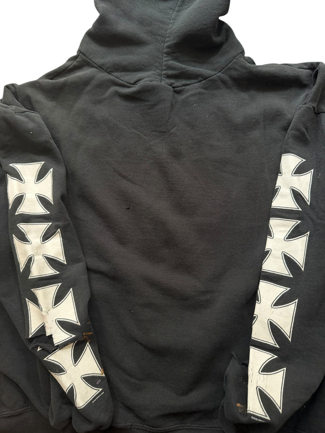 2002 Distressed Choppers Til You Die Hoodie
