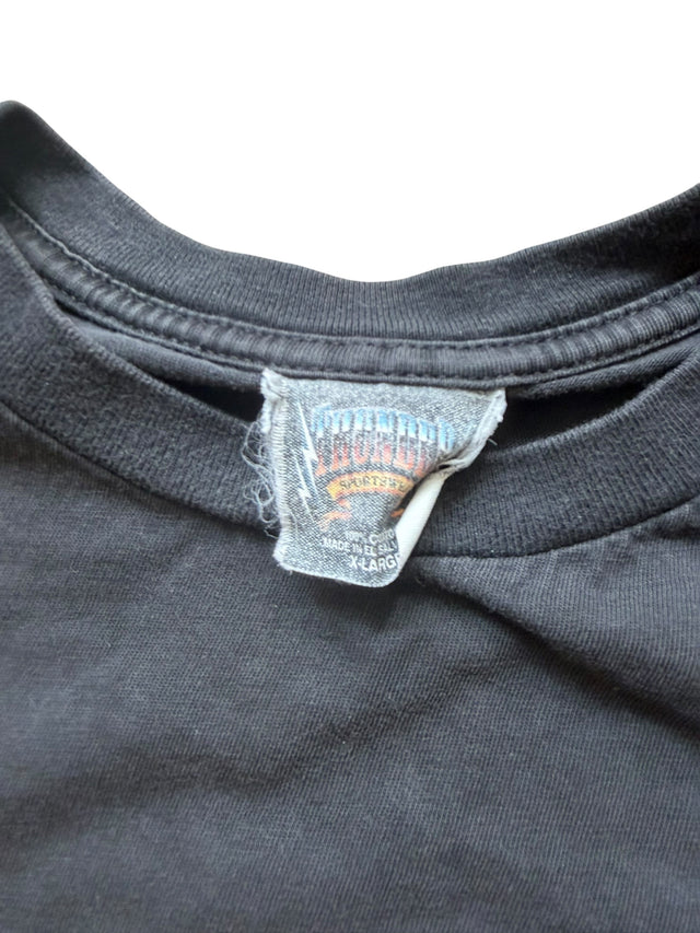 Vintage Choppers Flame Cross Long Sleeve
