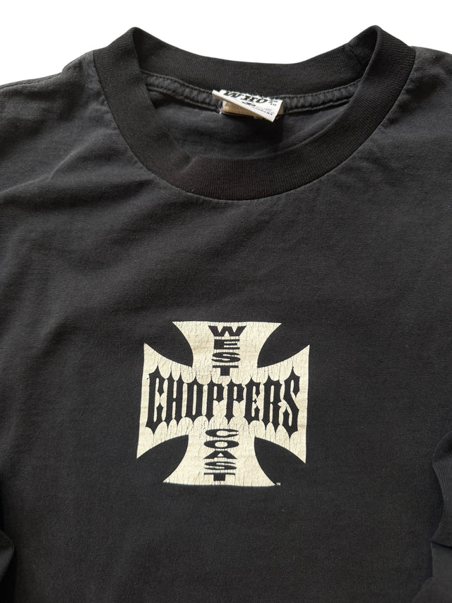 Vintage Faded West Coast Choppers Classic Logo Long Sleeve