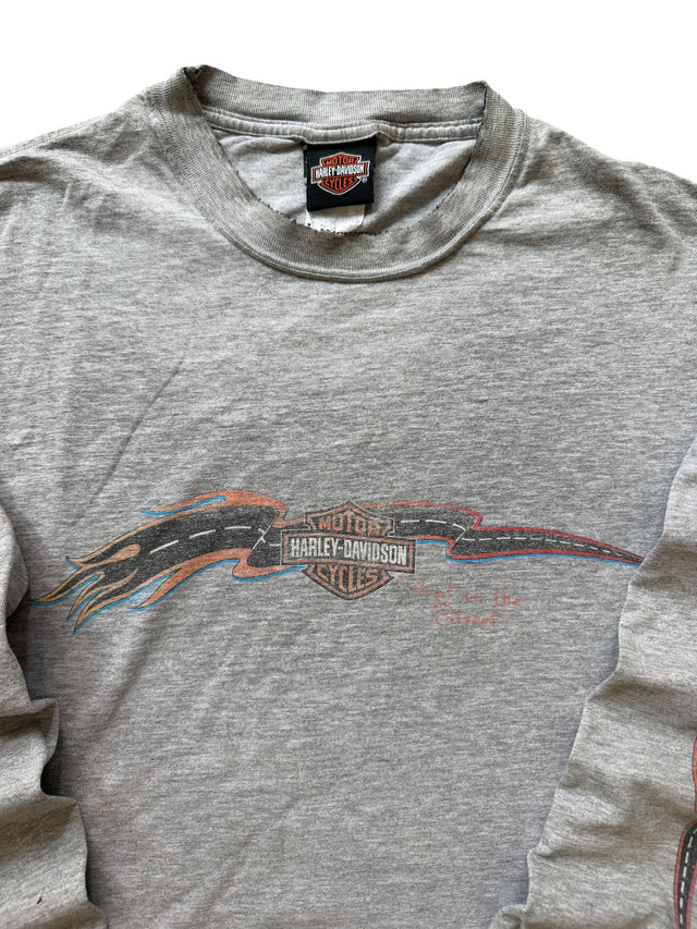 Vintage Harley Davidson Speedway Flame Long Sleeve