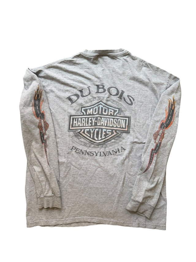 Vintage Harley Davidson Speedway Flame Long Sleeve