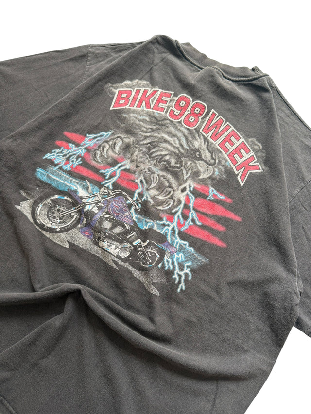 Vintage Bike Week 1998 Daytona Beach Eagle & Lightning Tee