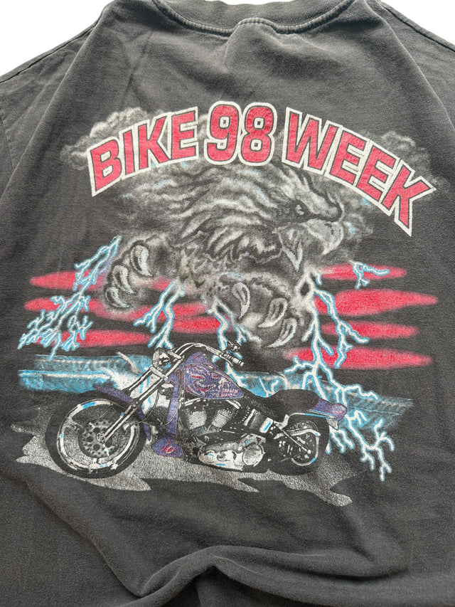 Vintage Bike Week 1998 Daytona Beach Eagle & Lightning Tee